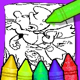 Kid Mermaids Coloring